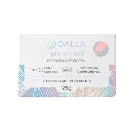 Hidratante Facial My Secret 40+ - Dalla Makeup