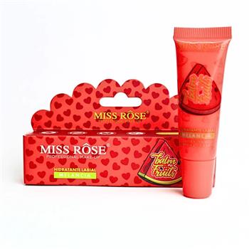 Hidratante Labial Balm Fruits sabor MELANCIA Miss Rosê 10g
