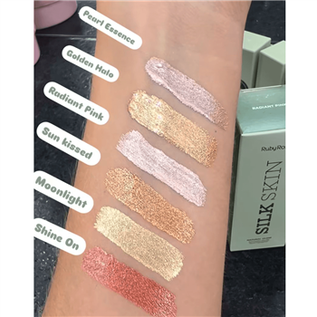 Iluminador Líquido Natural Glow Silk Skin Ruby Rose 24ml