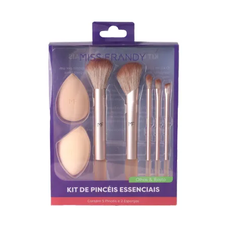 Kit de Pincéis Essenciais Miss Frandy