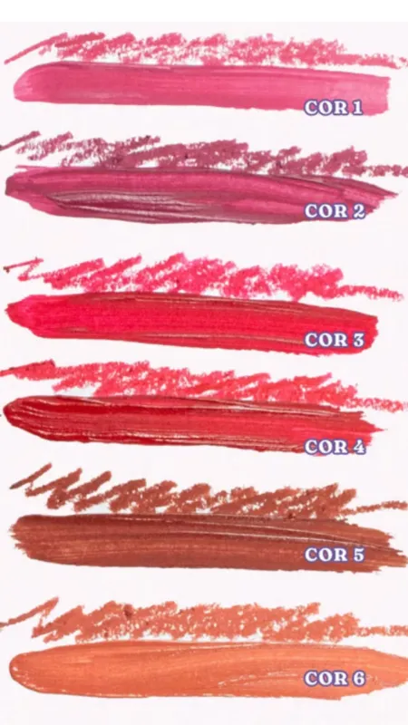 Kit Lip Combo So Sweet Batom Líquido e Lápis Labial City Girls