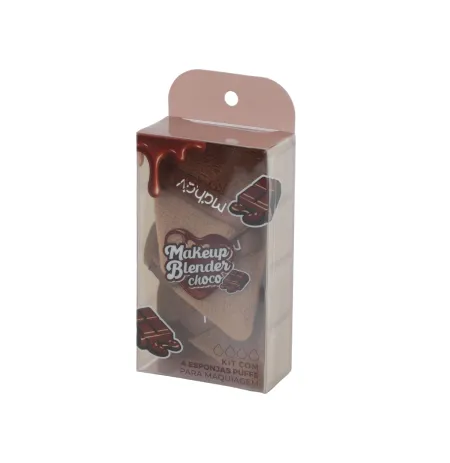Kit Makeup Blender Puff Choco- Mahav