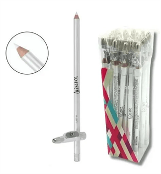 Lápis Branco com Apontador – Luisance 1,7g