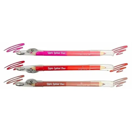 Lápis Labial Duo Com Apontador- Mia Make