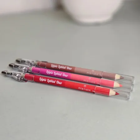 Lápis Labial Duo Com Apontador- Mia Make
