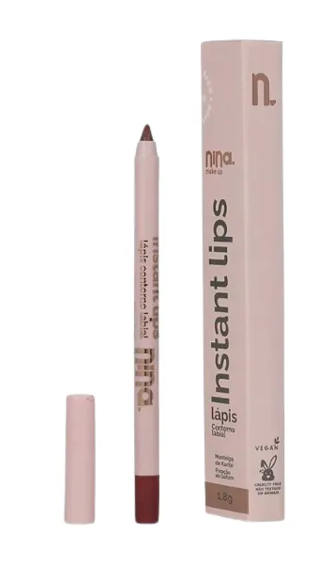 Lápis para contorno labial princípio - Nina Makeup 1,8g