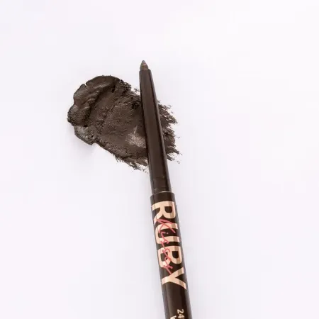 Lápis Retrátil em Gel à Prova D'água Dark Brown - Ruby Kisses