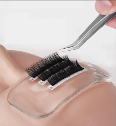Lash Stand Silicone Pad para Extensão de Cílios - Cor. Transparente