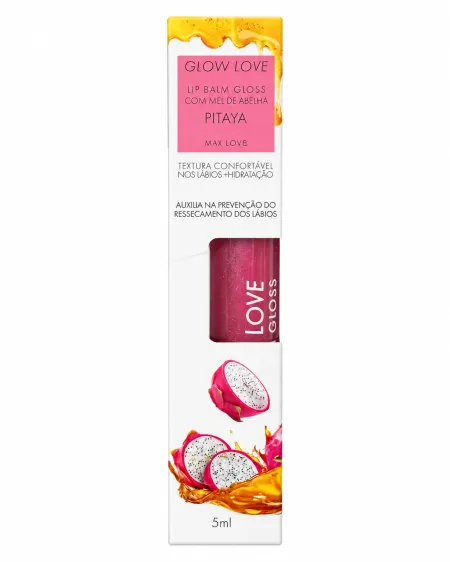 Lip Balm Gloss De Pitaya- Max Love 5ml