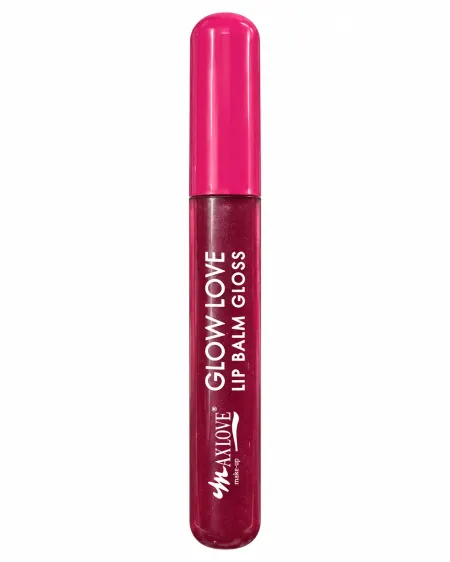 Lip Balm Gloss Mel de Abelha e Cereja Glow Love - Max Love 5ml