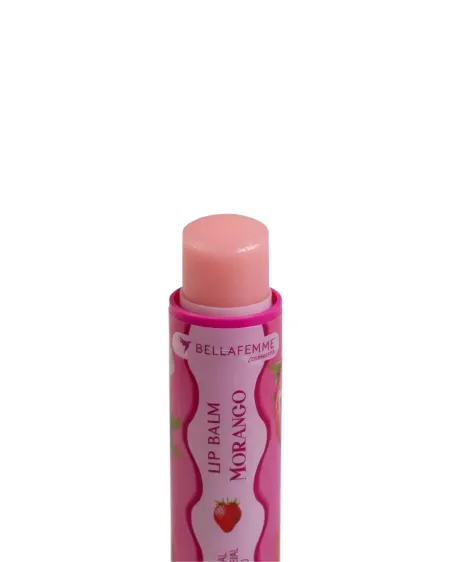 Lip Balm Morango- Bella Femme 3,5g