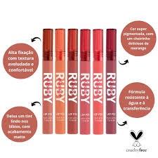 Lip Fix Tint Alta Fixação Ruby Kisses 2ml