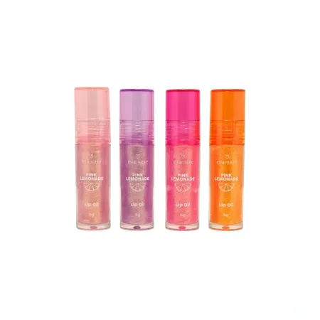 Lip Oil Com Partículas de Brilho Pink Lemonade Box C/24Unid - Mia Make
