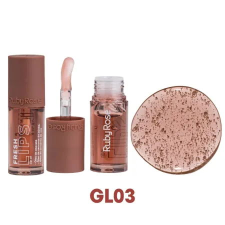 Lip Oil Fresh Lips Cor. GL03 - Ruby Rose 5,5g