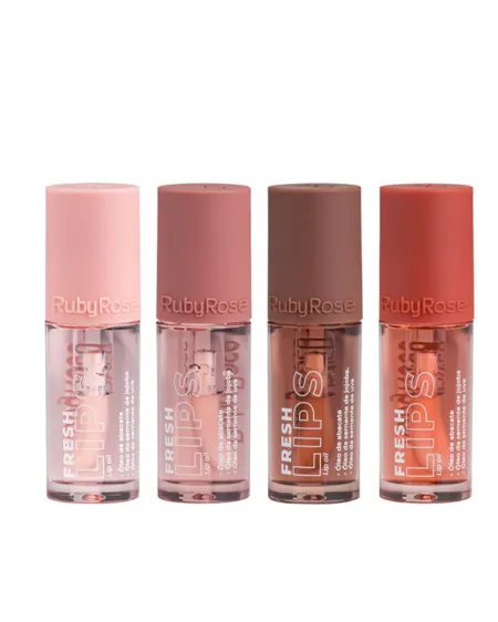 Lip Oil Fresh Lips G2 Box C/24 Unid- Ruby Rose