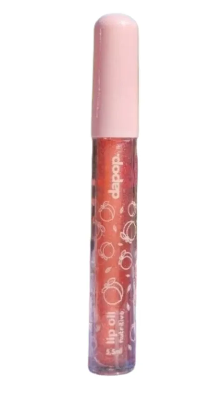 Lip Oil Nutritivo Pêssego Dapop 5,5ml