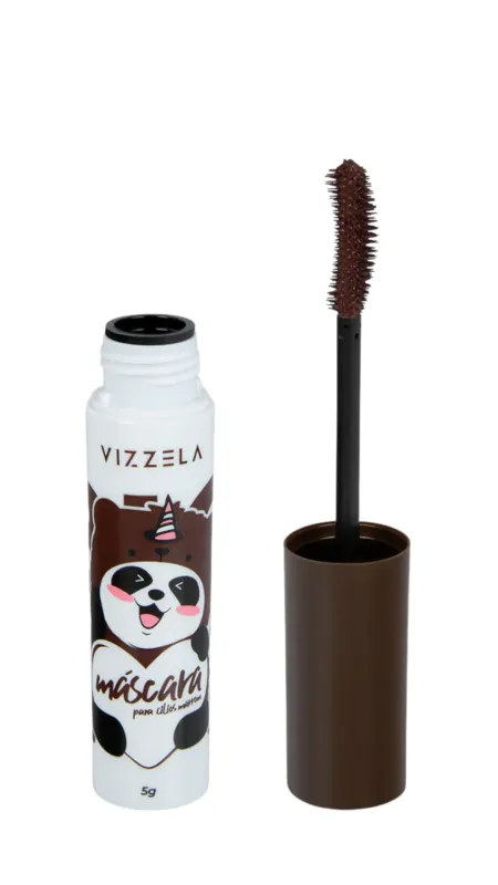 Máscara Para Cílios Big No Panda Brown- Vizzela Marrom 5g