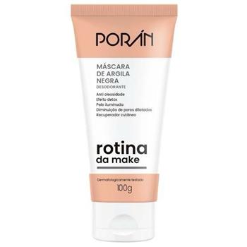 Máscara de Argila Negra Porán 100g