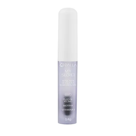 Máscara de Cílios e Sobrancelhas My Secret- Dalla Makeup 3,4g