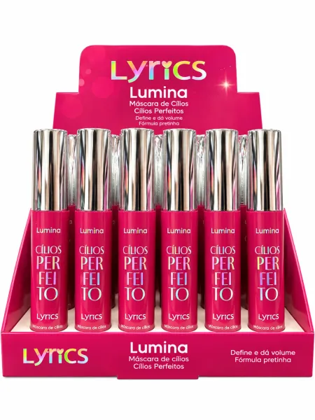 Máscara De Cílios Lumina Define e dá Volume- Lyrics Cosmetics