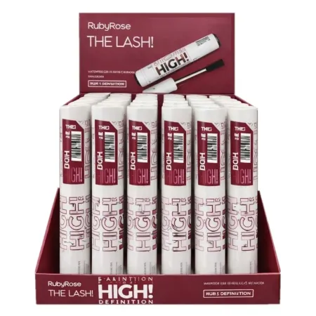 Máscara de Cílios The Lash, High! Box C/36Unid- Ruby Rose 8g