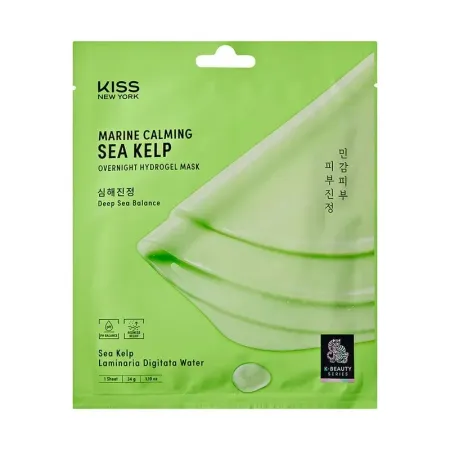 Máscara Facial de Hidrogel Álgas Marinhas - Kiss New York