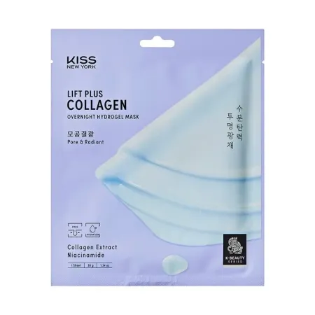 Máscara Facial de Hidrogel Colágeno - Kiss New York