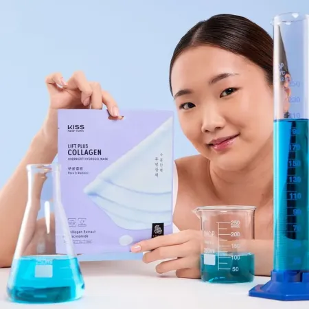 Máscara Facial de Hidrogel Colágeno - Kiss New York