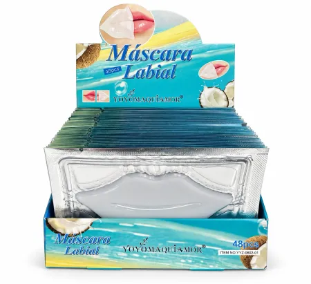 Máscara Labial Cor 1 Box C/48Unid - Yoyomaquiamor