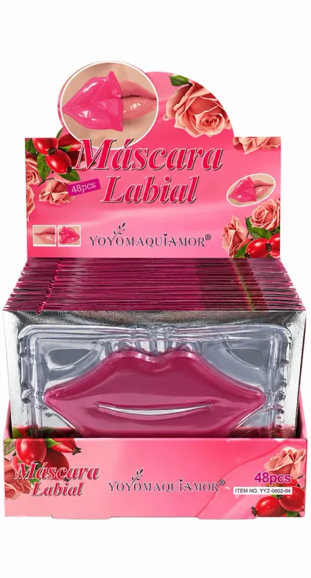 Máscara Labial Cor 6 Box C/48Unid - Yoyomaquiamor