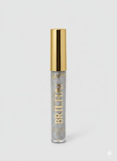 Máscara Para Cílios Com Glitter Luisance Brilha!