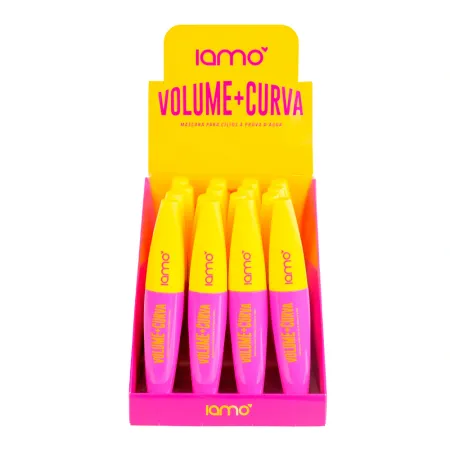Máscara para Cílios Volume+Curva Box C/16Unid- Iamo