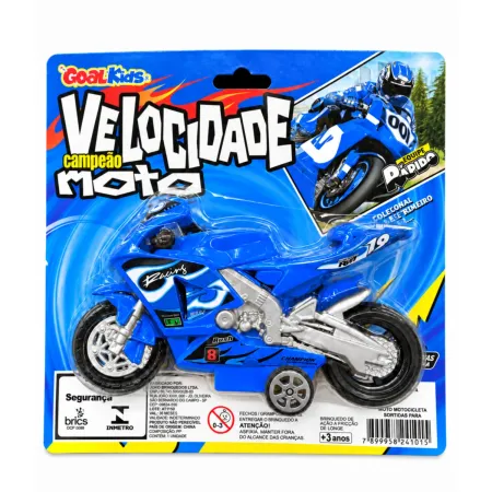 Moto De Plástico Infantil Velocidade- Goal Kids