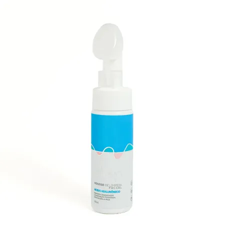 Mousse de Limpeza Facial Ácido Hialurônico - Alleva 150ml