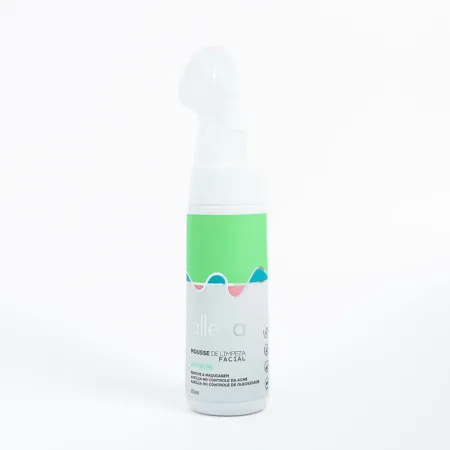 Mousse de Limpeza Facial Antiacne - Alleva 150ml