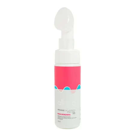 Mousse de Limpeza Facial Rosa Mosqueta - Alleva 150ml