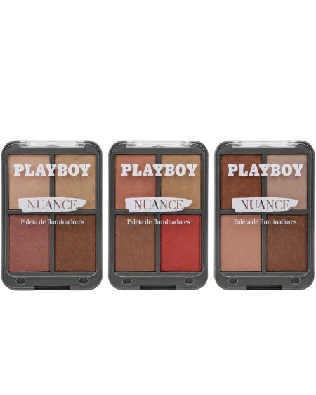 Paleta De Iluminadores Nuance- Playboy 12g