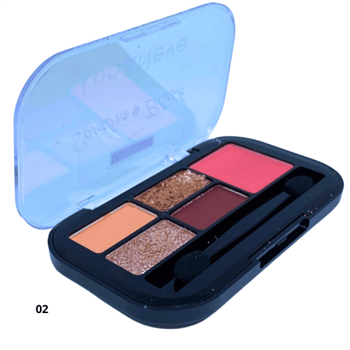Paleta de Sombras e Blush Lua & Neve 7,2g