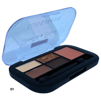 Paleta de Sombras e Blush Lua & Neve 7,2g