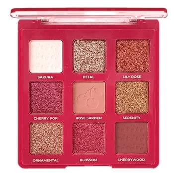 Paleta de Sombras Pink Cherry Ruby Rose 12,27g