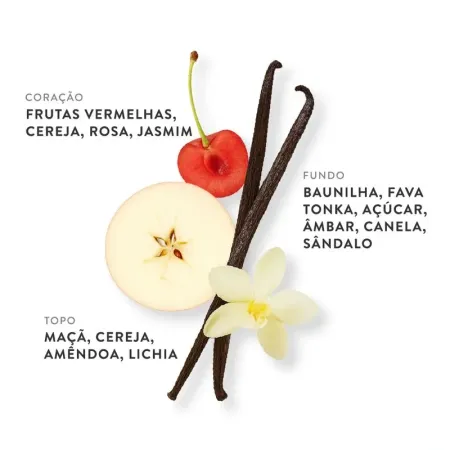 Perfume Apple & Cherry eau de parfum feminino- Etleé 30ml