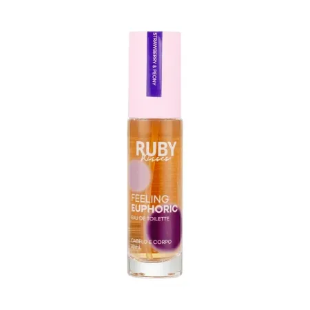 Perfume Cabelo e Corpo Strawberry e Peony- Ruby Kisses 30ml