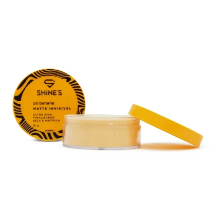 Pó Banana Matte Invisível -Shine´s Cosméticos 15g