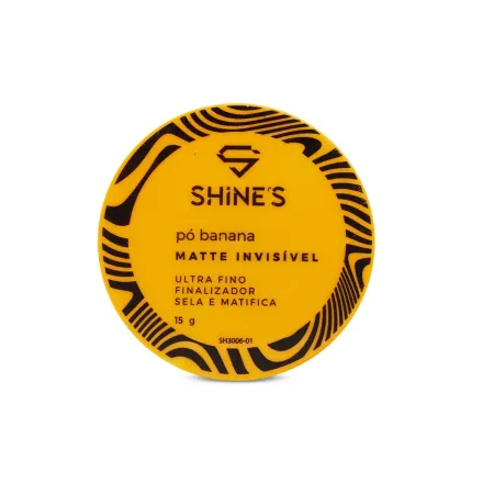 Pó Banana Matte Invisível -Shine´s Cosméticos 15g
