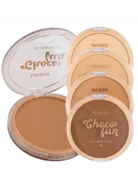 Pó Compacto Choco Fun- Fenzza 10g