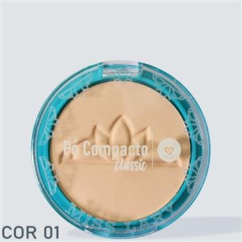 Pó Compacto Classic Miss Lary 10g