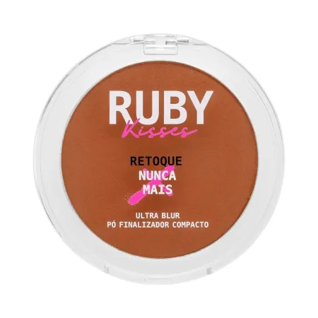 Pó Finalizador Compacto Ultra Blur Retoque Nunca Mais Cor. Deep - Ruby Kisses