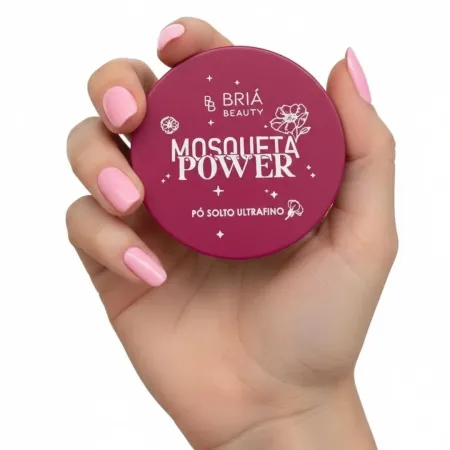 Pó Solto Ultrafino Mosqueta Power - Briá Beauty 10g