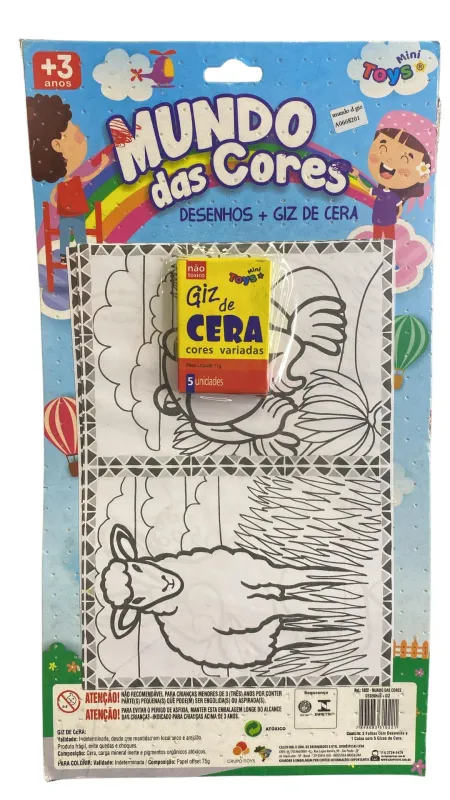 Revista mini Toys mundo das cores