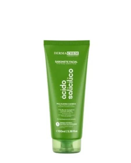 Sabonete Ácido Salicílico Pele Oleosa e Acneica- Dermachem Laboratory 100ml